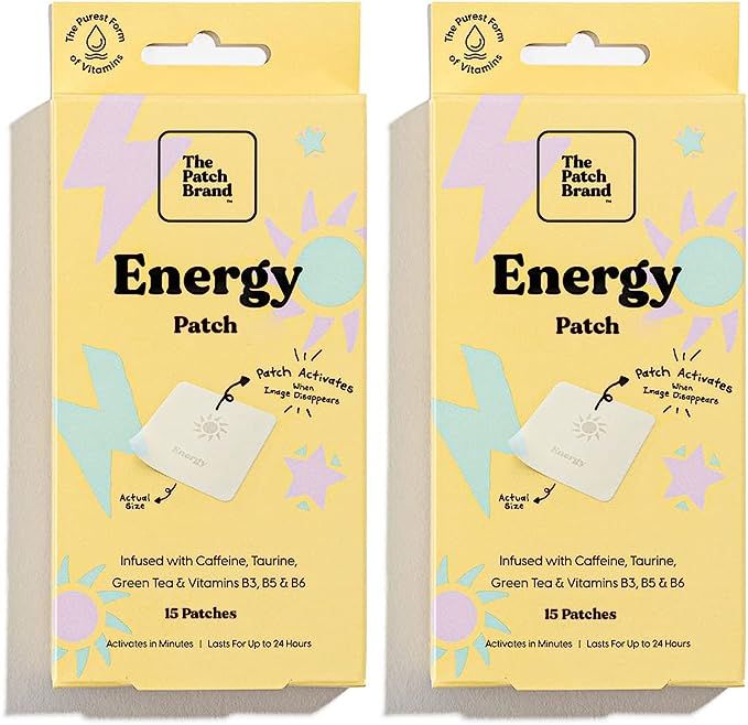 The Patch Brand Vitamin Patches - Powerful Wellness Patches You Can Wear - 2 Count (30 Patches) (... | Amazon (US)