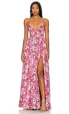 Lovers and Friends Mallory Gown in Monet Floral from Revolve.com | Revolve Clothing (Global)