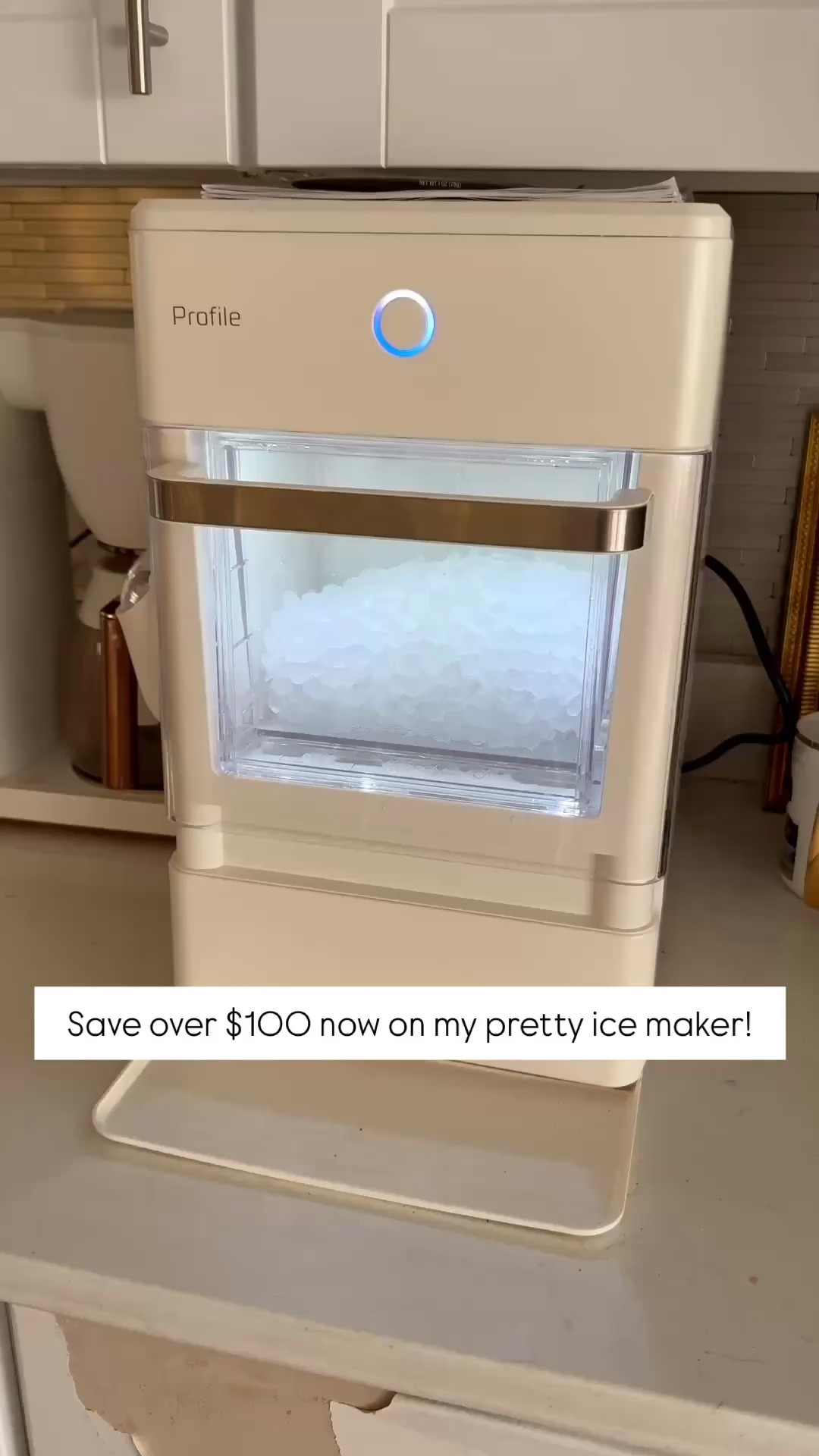 My pretty icemaker is on major sale right now at target sold exclusively in this color!

#LTKSaleAlert #LTKHome