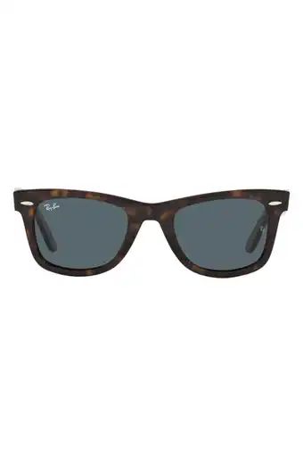 50mm Classic Wayfarer Polarized Sunglasses | Nordstrom