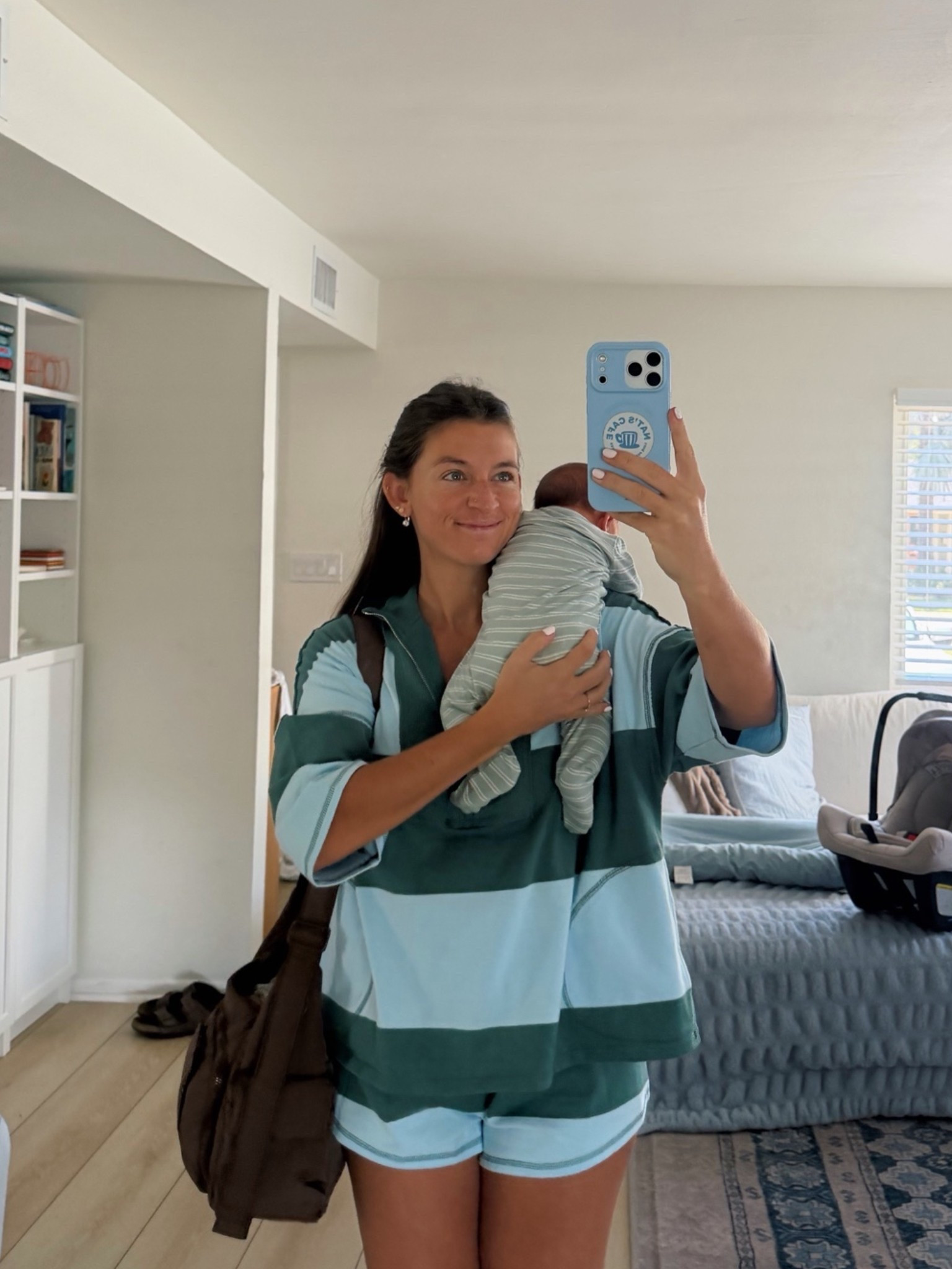 our fits! Some of my favorite pjs for him because: double zipper, so soft, hand and feet that can be tucked or open 

Our diaper bag!

#LTKdayinmylife #LTKmomlife #LTKBaby