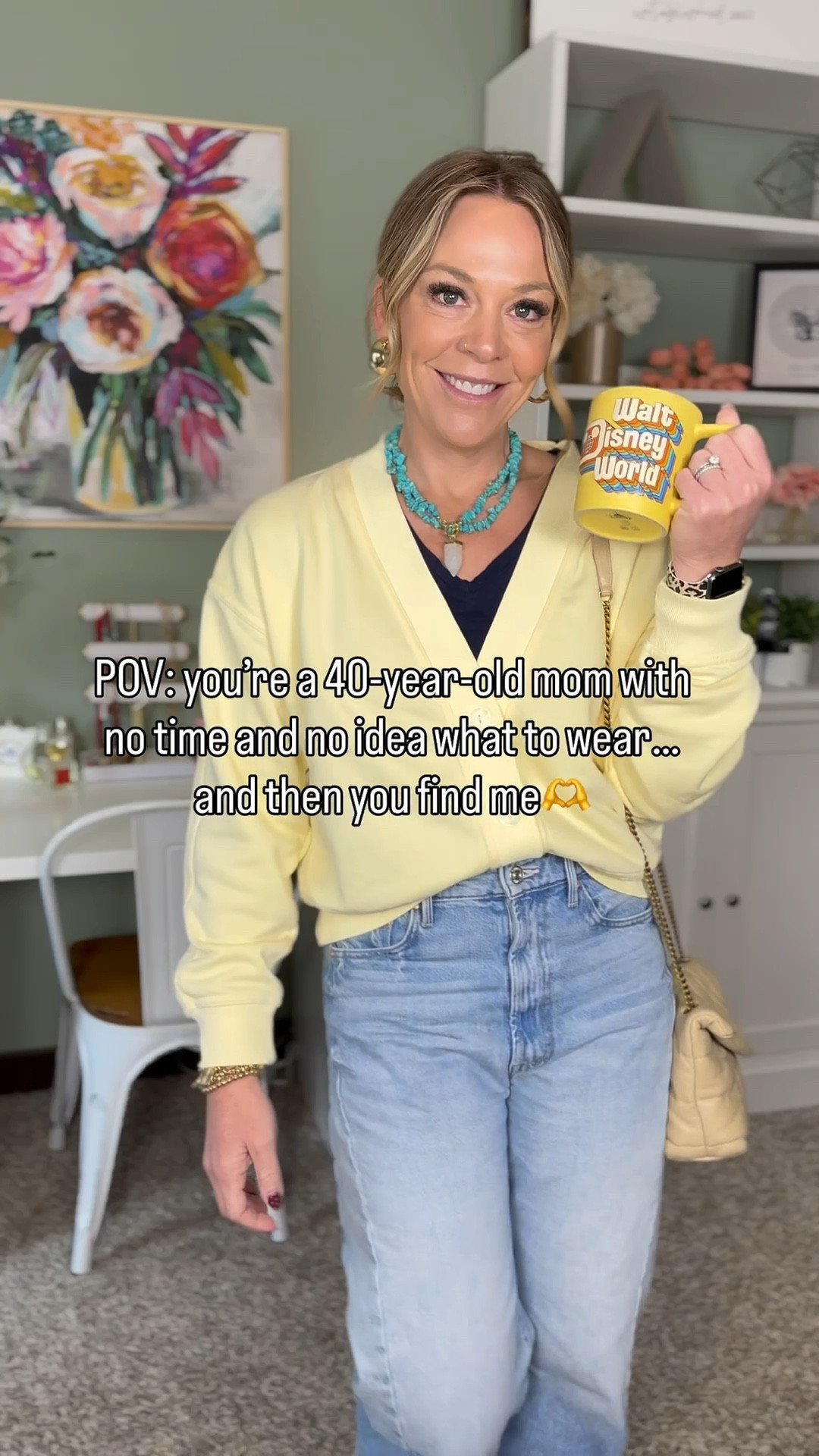 Oh girl, I see you🫶

you’re not lazy.
you’re not bad at style.
you’re just overwhelmed… and no one ever showed you how to make it easy.

like… outfits that actually work for
school drop-offs, work days, games, coffee runs, real life.

that’s what i do here 🤍

simple pieces. styled better.
so you can feel like yourself again without overthinking it.

if you’ve been standing in your closet thinking
“i have nothing to wear”…
hi. you’re in the right place.

follow me — i’ve got you.

#LTKootd #LTKPetite #LTKOver40