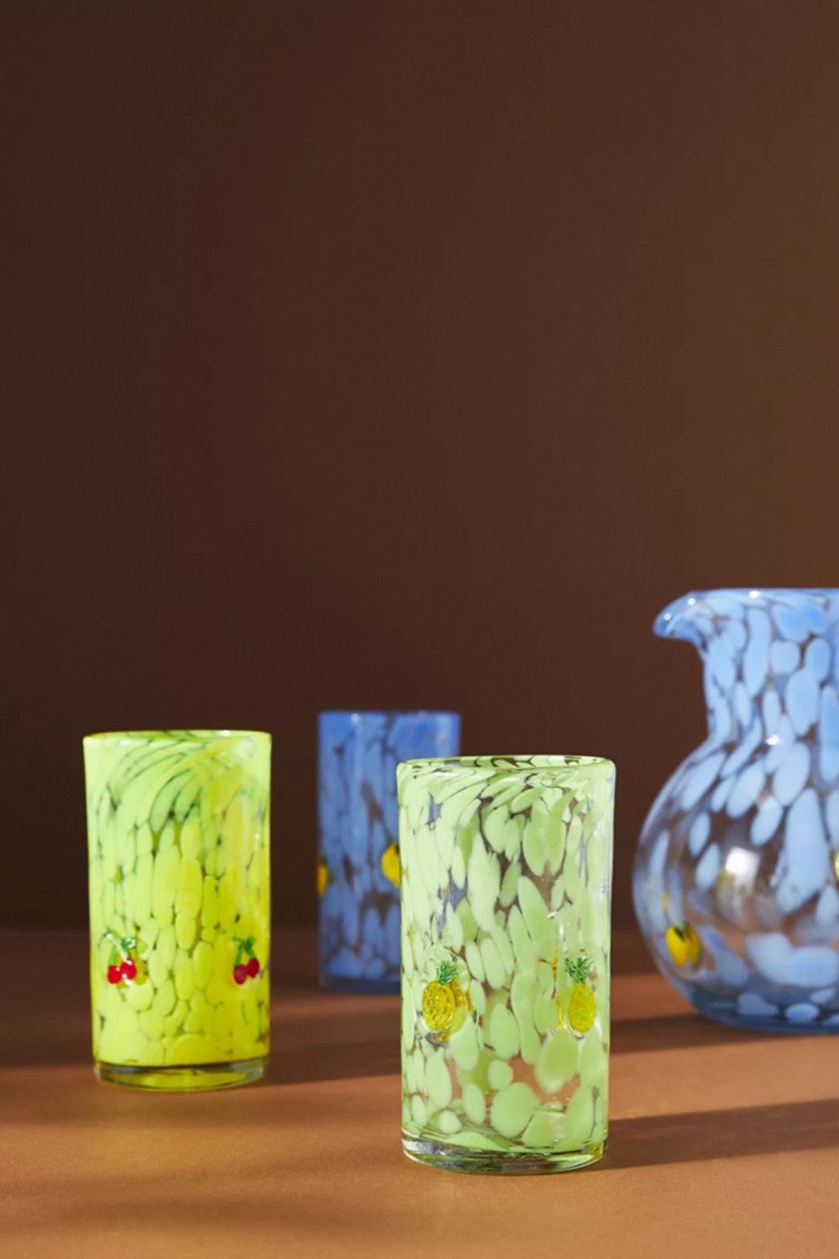 Colorful glassware, drinking glasses and pitcher, summer dinner party, Italian summer, home decor 

#LTKhome #LTKunder50 #LTKxAnthro