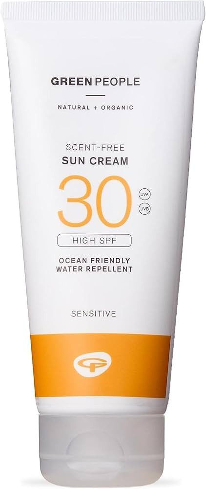 Green People Scent Free Sun Cream SPF30, Organic, 200ml | Amazon (UK)