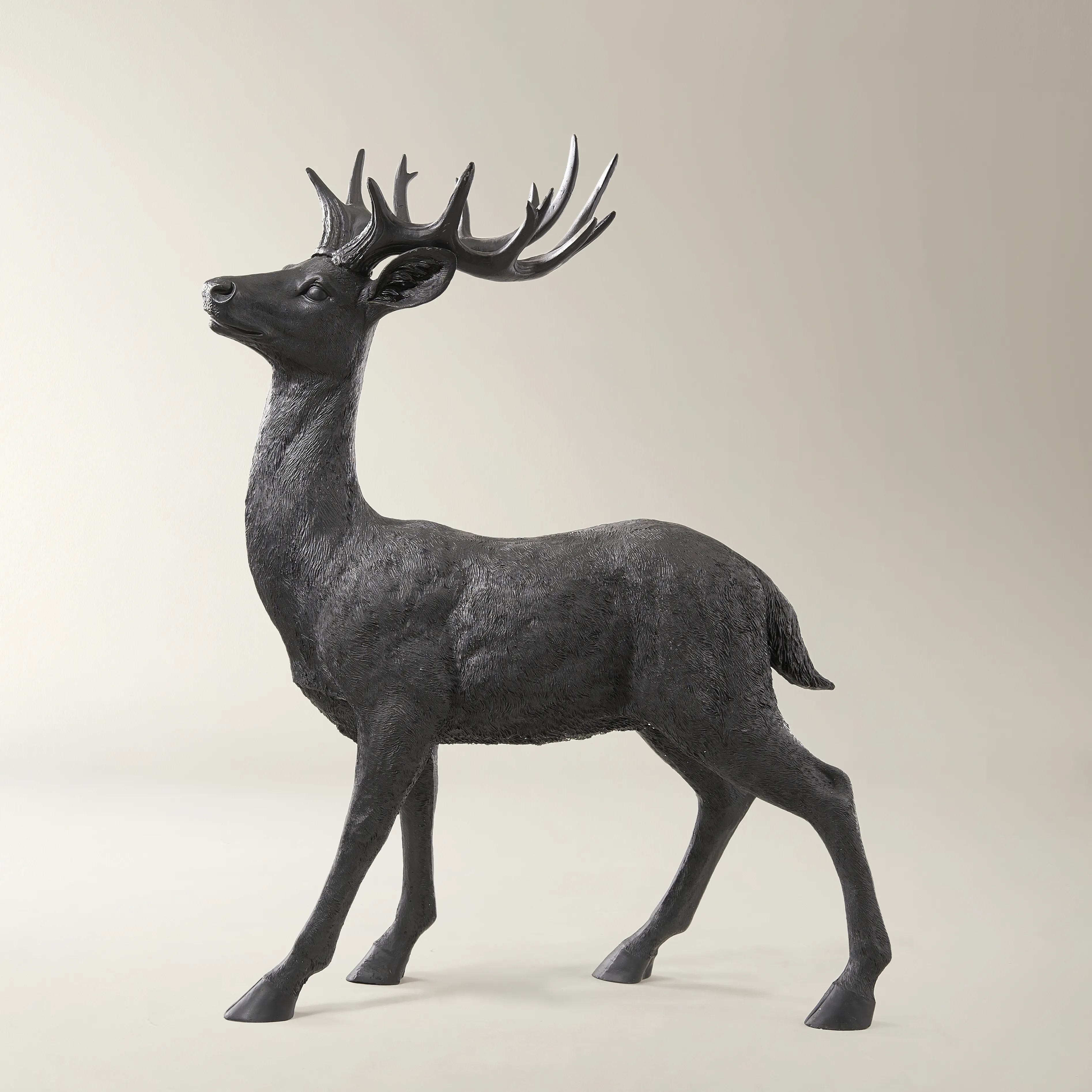 Majestic Deer Black - 22" & 32" | Z Gallerie