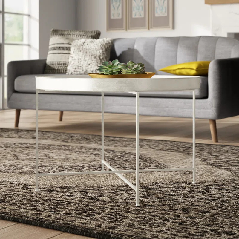 Alvis Lift Top Cross Legs Coffee Table | Wayfair North America