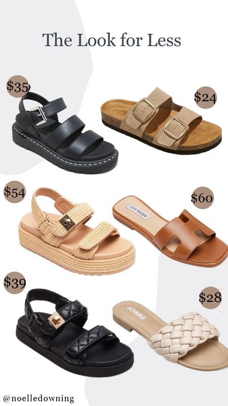 Dupe sandals for less to wear all summer! 



#LTKShoeCrush #LTKFindsUnder50 #LTKStyleTip