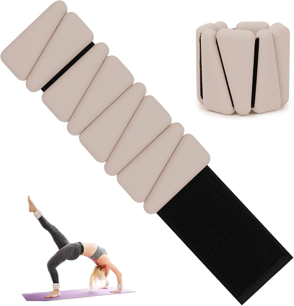 Wrist Weights for Women, Adjustable Ankle Weights Silicone Bracelet Weights Arm Leg Weights for W... | Amazon (US)