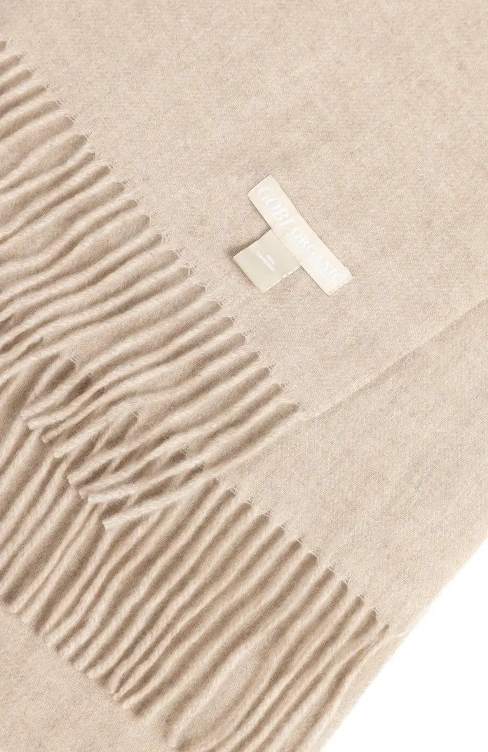 Cashmere Fringed Scarf | Nordstrom