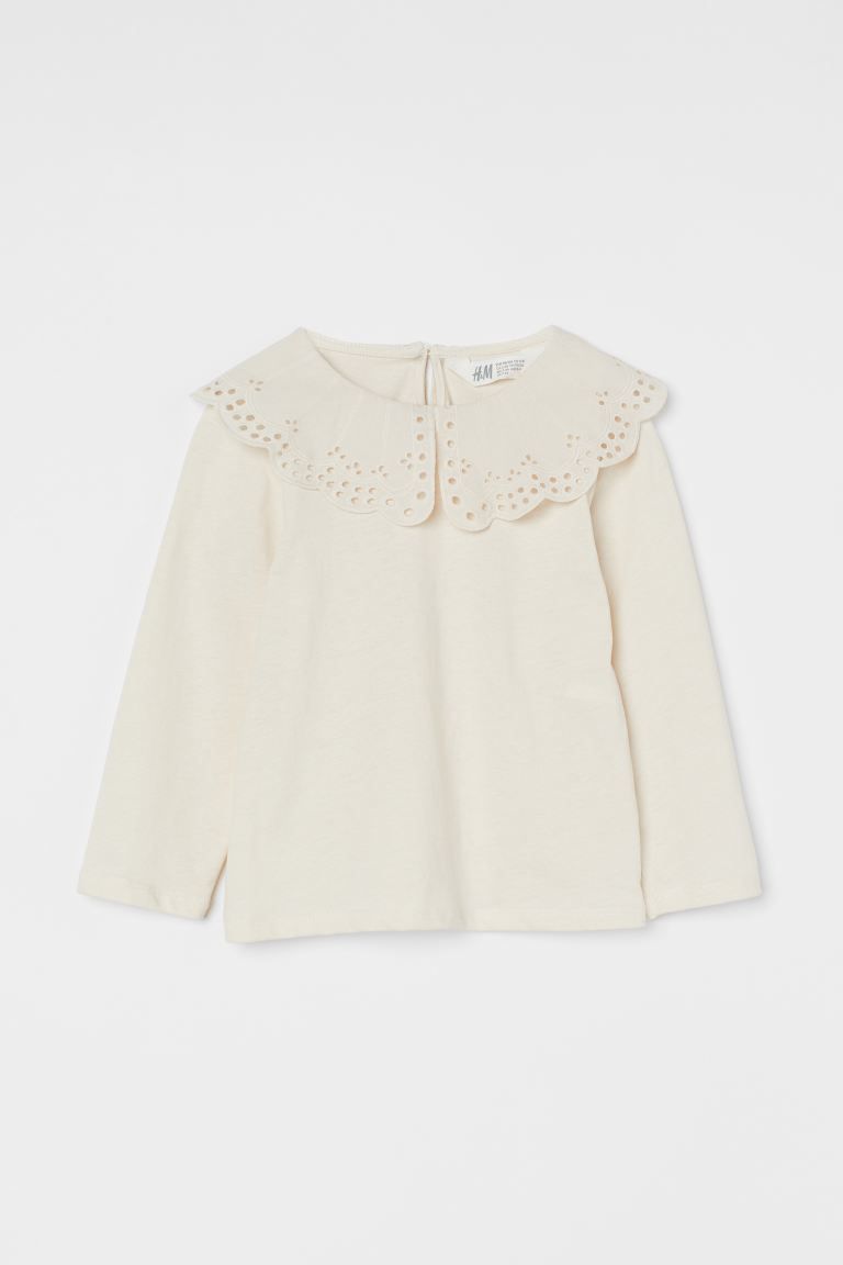 Collared Jersey Top | H&M (US + CA)