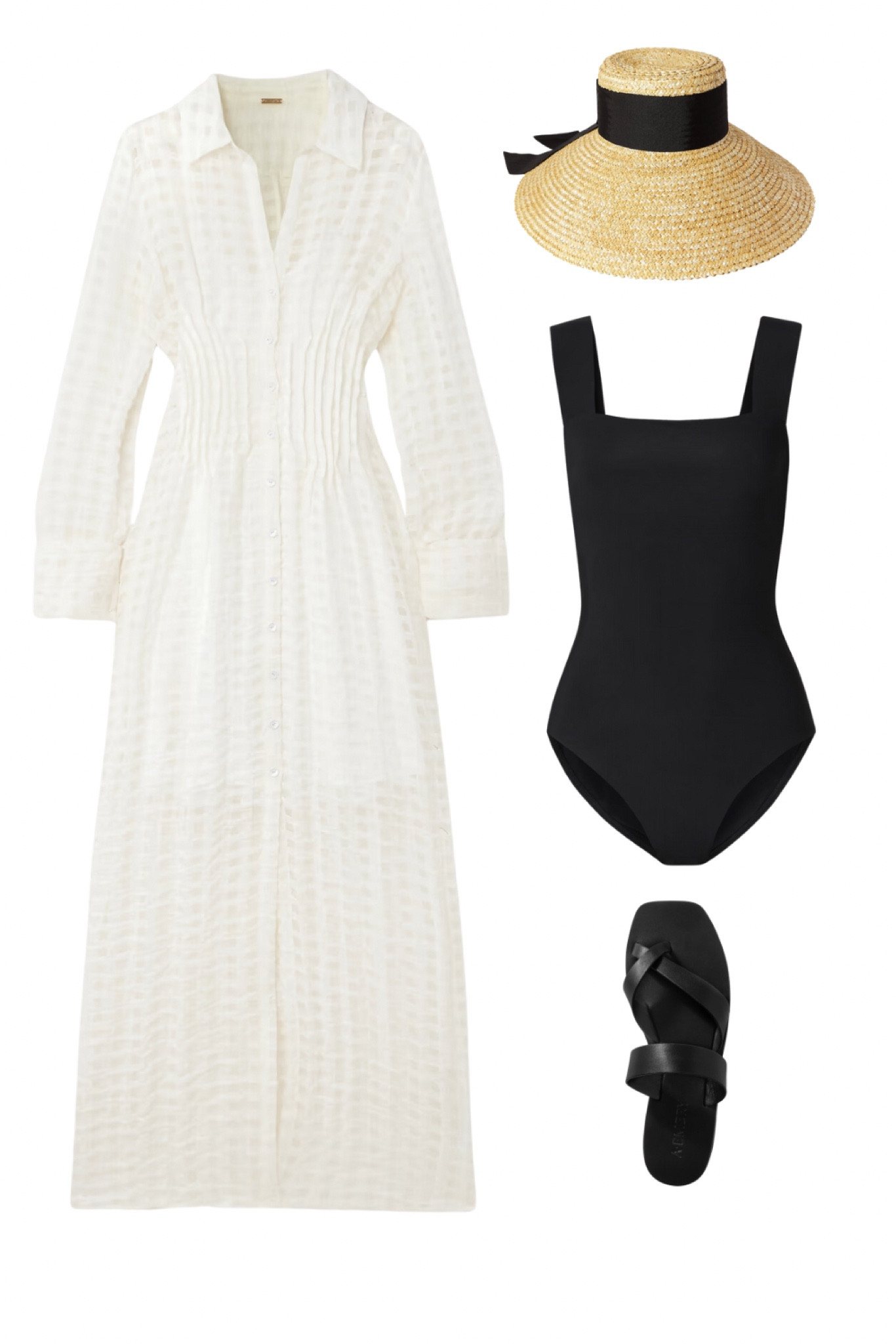 Elegant and modest beach cover up 🤍 Resort wear and spring 2024 outfit ideas. 

#LTKswim #LTKtravel #LTKSeasonal