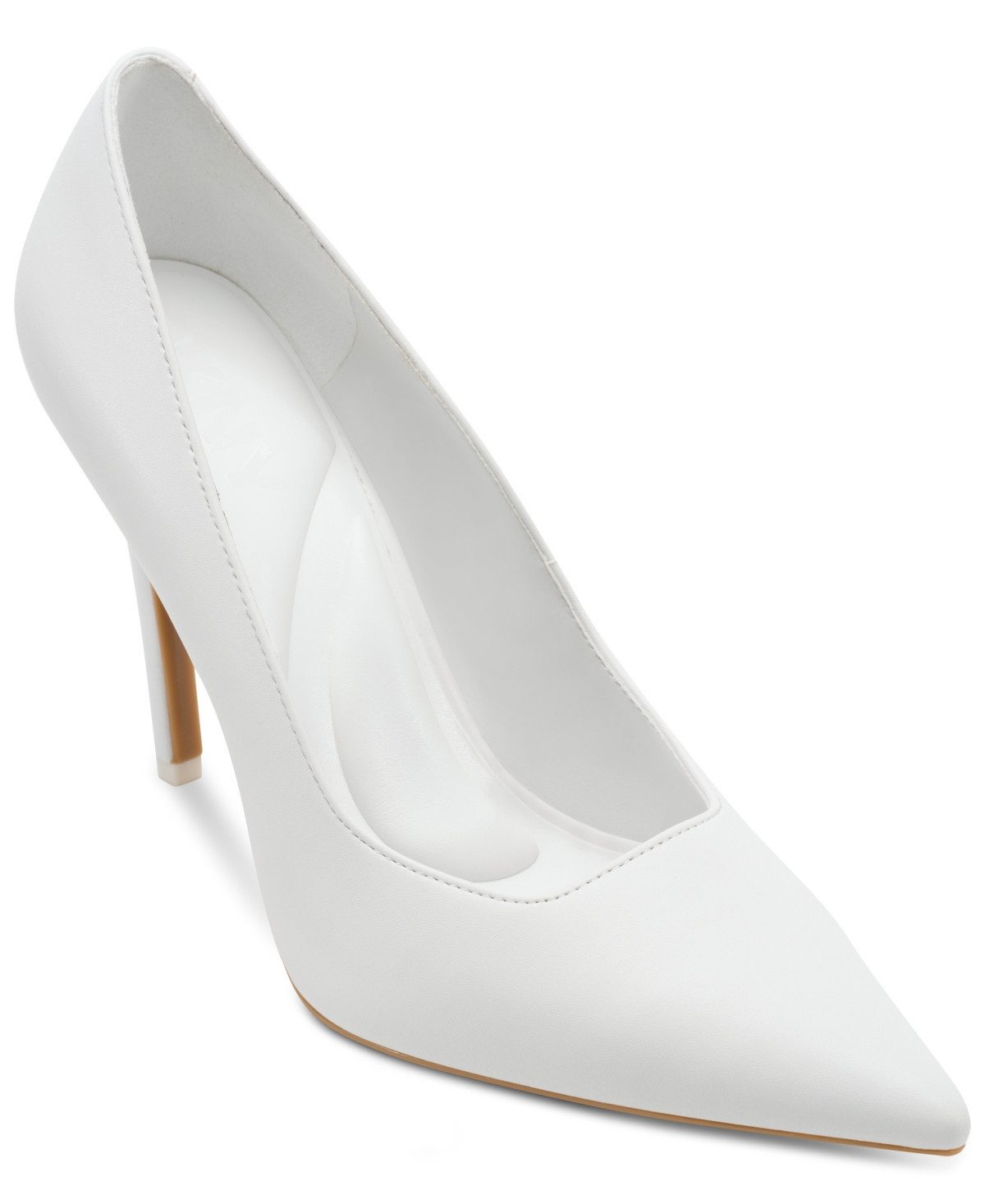 Dkny Women's Mickel Slip-On Pumps - White | Macy's