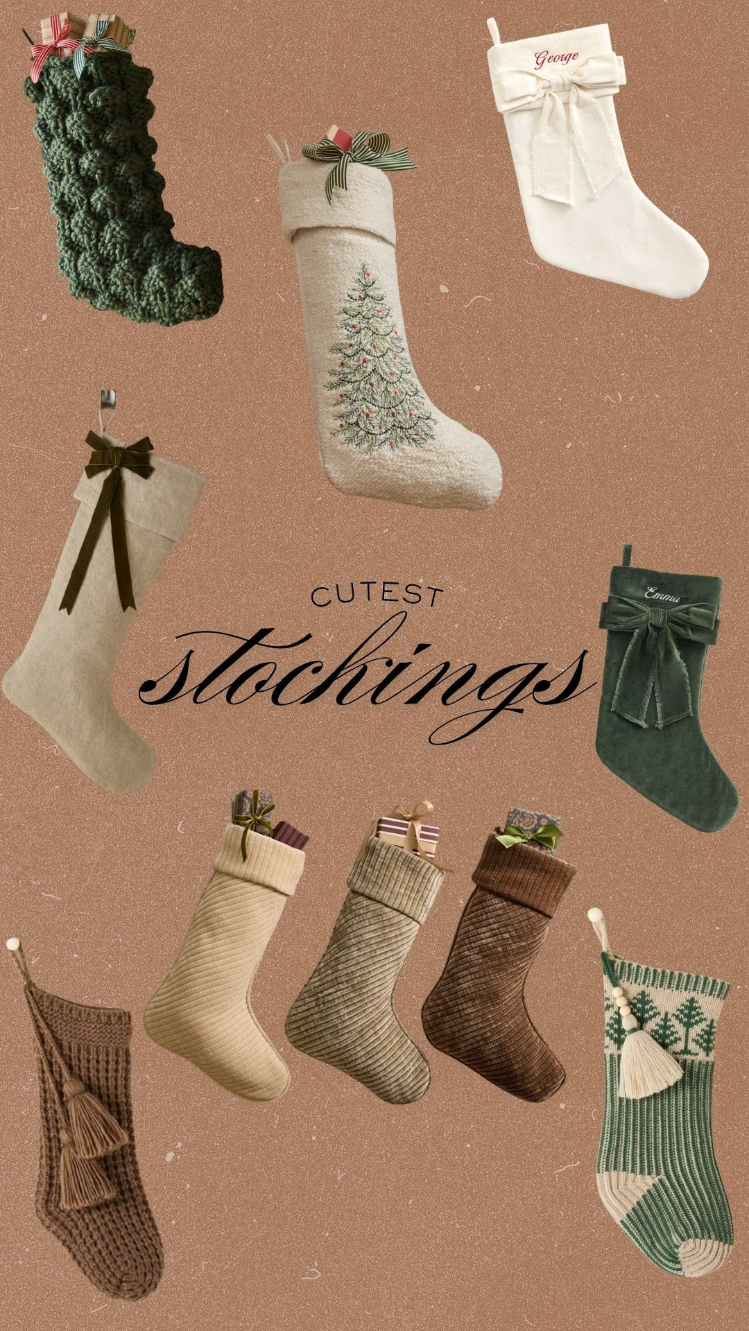 Having cute stockings for the whole family pulls all of the Christmas decor together! Here are some cute ones!  

 #LTKHoliday #LTKSeasonal #LTKHome