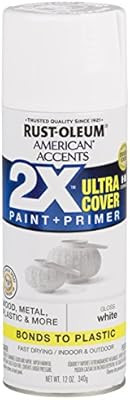 Rust-Oleum 327874-6 PK American Accents Spray Paint, Gloss White | Amazon (US)