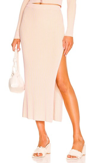 Sundown Skirt in Rose Quartz & Mellow Yellow | Revolve Clothing (Global)