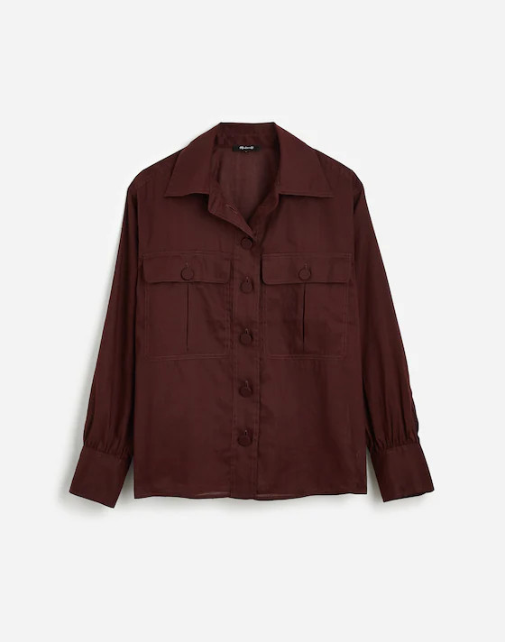 Utility-Pocket Button-Up Shirt | Madewell | Madewell