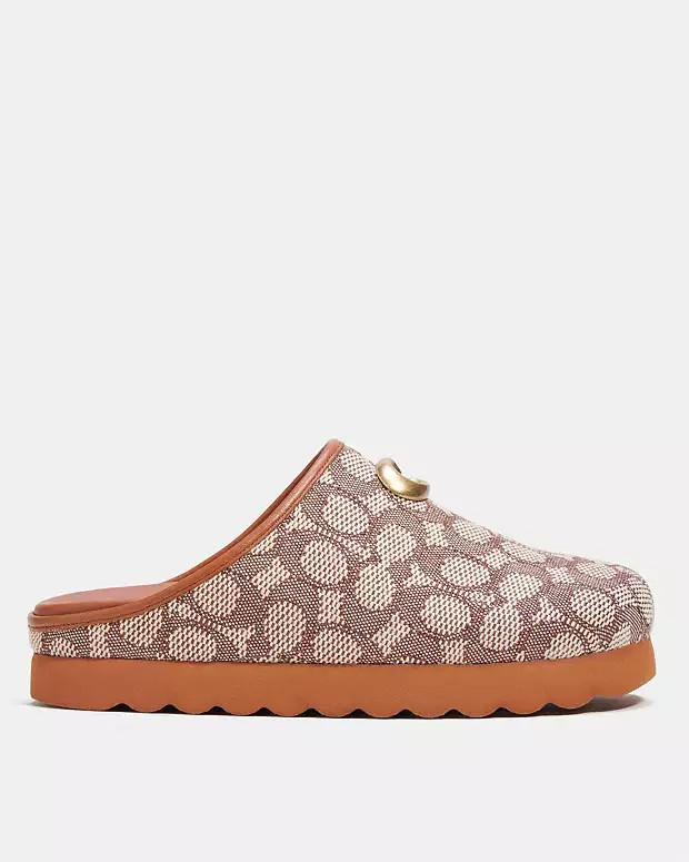 Hadley Slipper In Signature Textile Jacquard | Coach (US)