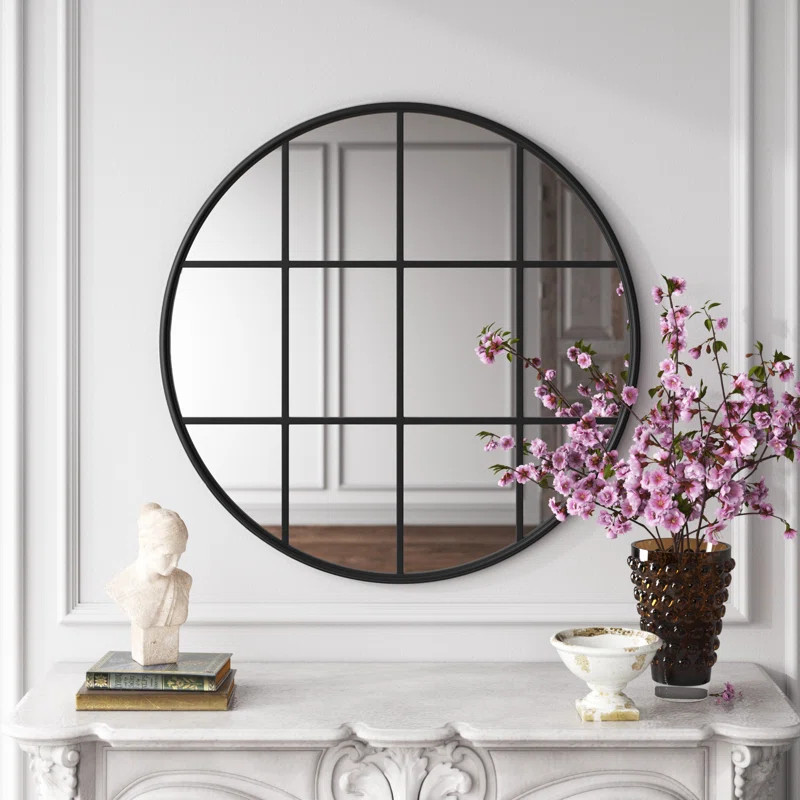 Kaylie Metal Round Wall Mirror | Wayfair North America
