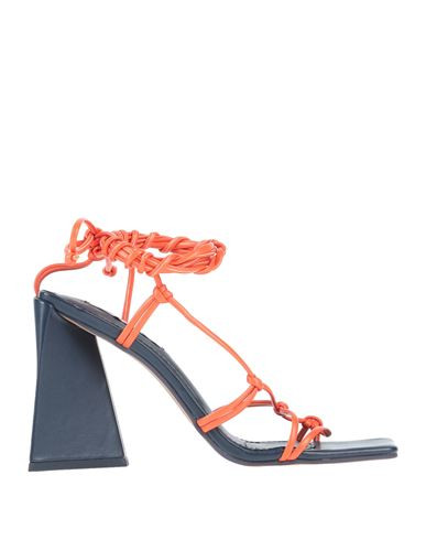 Na-kd Woman Sandals Orange Size 9 Polyurethane | YOOX (US)
