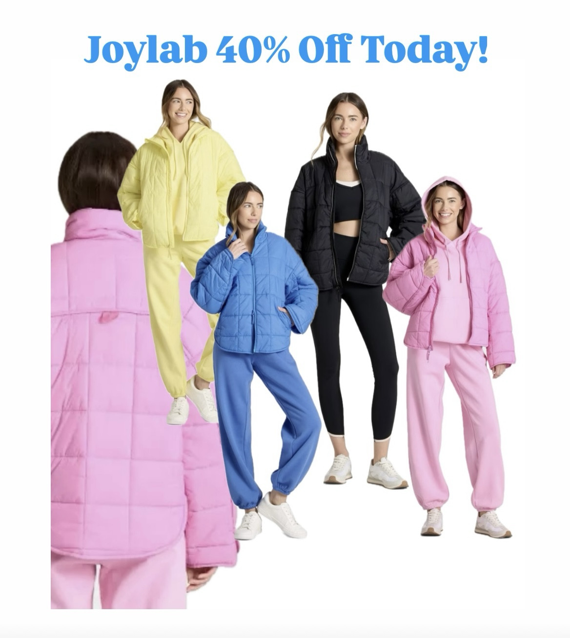 Joylab is $40 Off Today Only! 💖
… this cute Free People dupe puffer is on sale for $27 and so the pink bow skort I’ve been loving is $15 (swipe), also comes in other colors! I also linked the cute sweats shown paired with the puffer. This pink is perfection (and I like the other colors too tbh)!



#LTKSeasonal #LTKSaleAlert #LTKActive