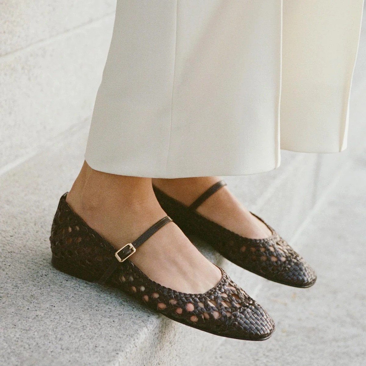 Have these woven flats in cream and LOVE them! So comfy and now they have saddle and brown for fall! Perfect transition shoe!

Fall fashion, fall shoe, flats, woven flats

#LTKOver40