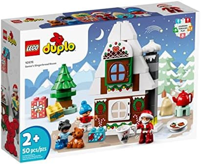 LEGO® DUPLO® Santa's Gingerbread House 10976 Building Toy; Christmas Playset for Preschoolers a... | Amazon (US)