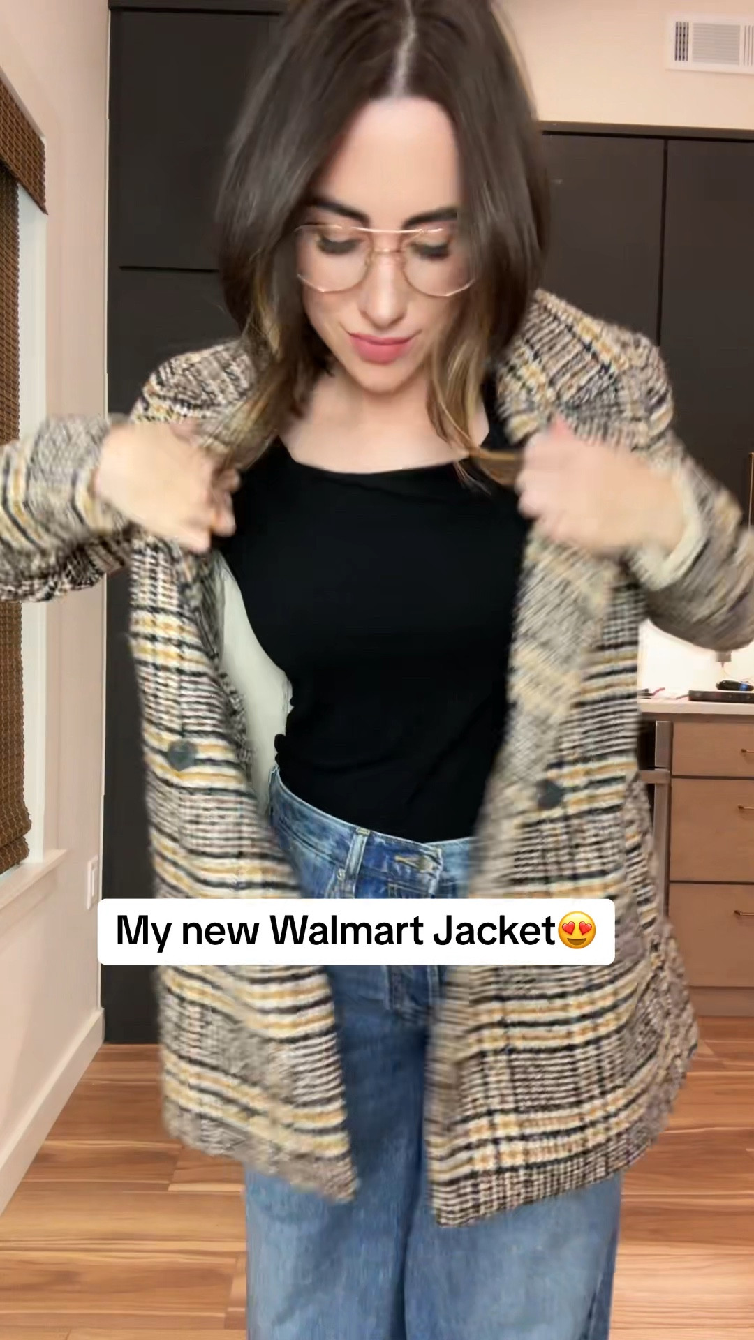 Love my new double breasted plaid dress jacket from Walmart 

#LTKOver40 #LTKWorkwear #LTKFindsUnder50