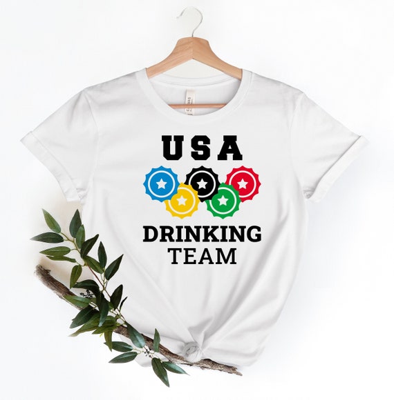 Funny Olympics Shirt, Team USA Drinking  Shirt, tokyo 2020 olympics usa shirt, Funny olympic team... | Etsy (US)
