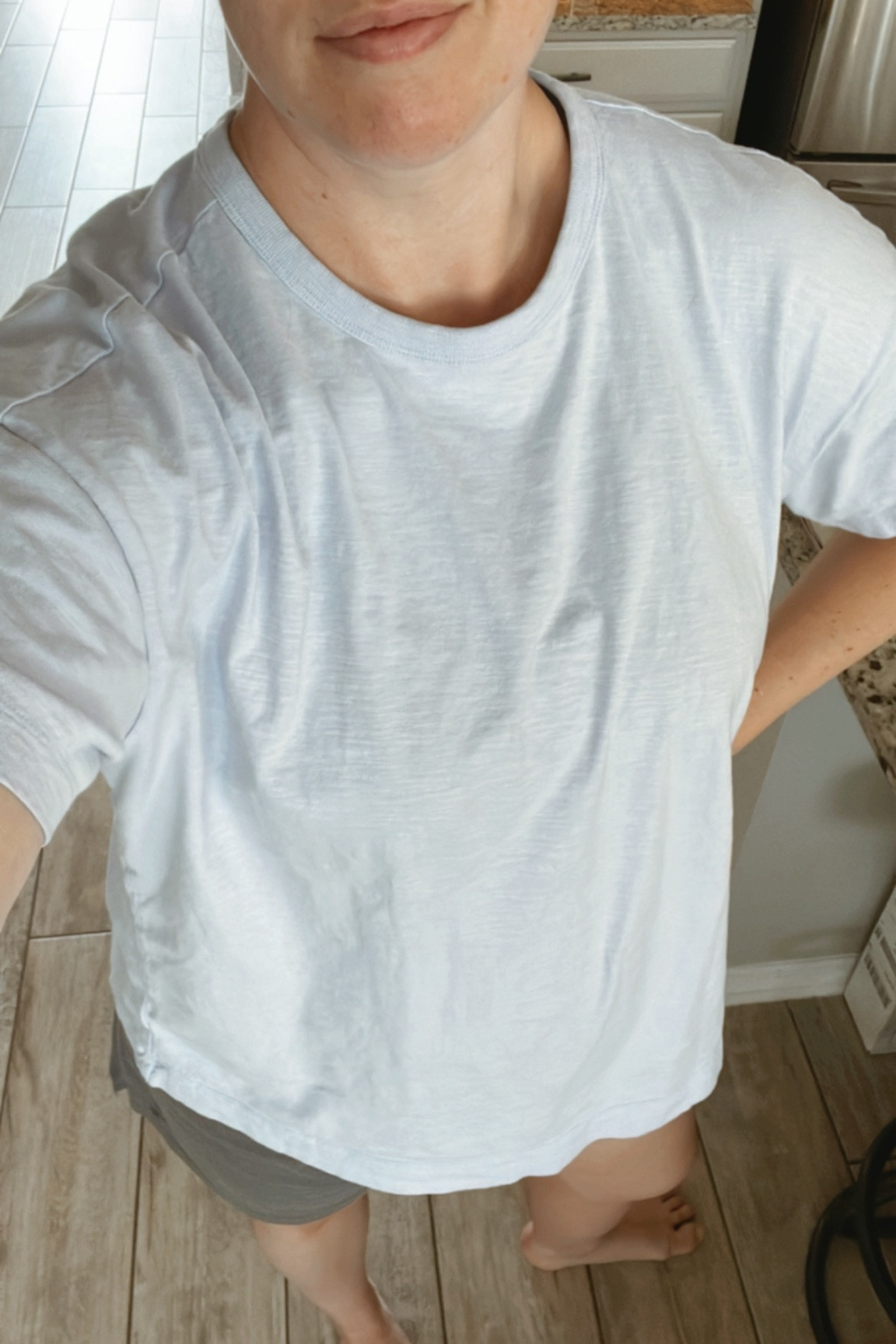 I love me a basic tee and these do not disappoint. Super comfortable, perfect for either a lazy day or running errands. Comes in a few different color options. They are BIG so you need to size down. I’m wearing a M. Old Navy find!

#LTKfindsunder50 #LTKmidsize #LTKstyletip