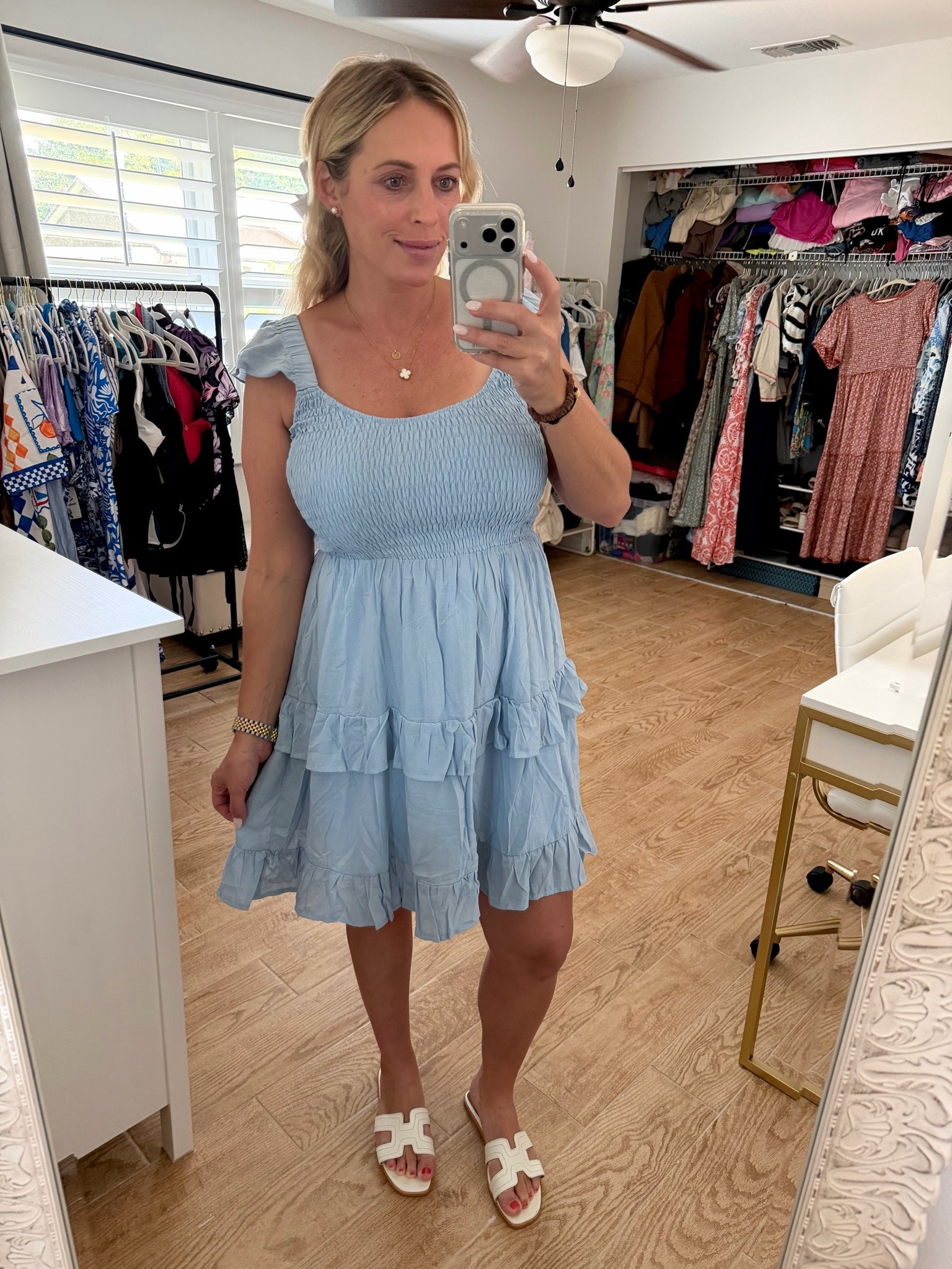 Summer dress. Flowy dress. 23 weeks pregnant. Maternity outfit

#LTKBump #LTKootd #LTKSeasonal