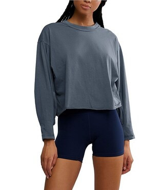 FP Movement Inspire Layer Crew Neckline Long Sleeve Pullover | Dillard's
