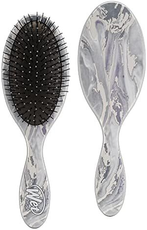 Wet Brush Original Detangler Brush - Metallic Marble, Silver - All Hair Types - Ultra-Soft Intell... | Amazon (US)