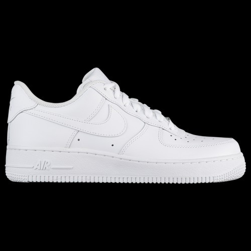 Nike Womens Nike Air Force 1 '07 LE Low - Womens Shoes White/White Size 11.5 | Foot Locker (US)
