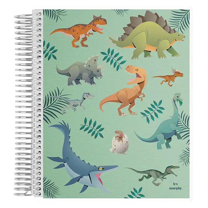 Jurassic World Dashing Dinos Notebook | Erin Condren | Erin Condren