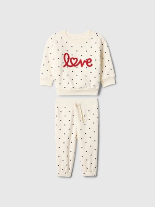Baby Valentine's Day Two-Piece Outfit Set | Gap Factory
