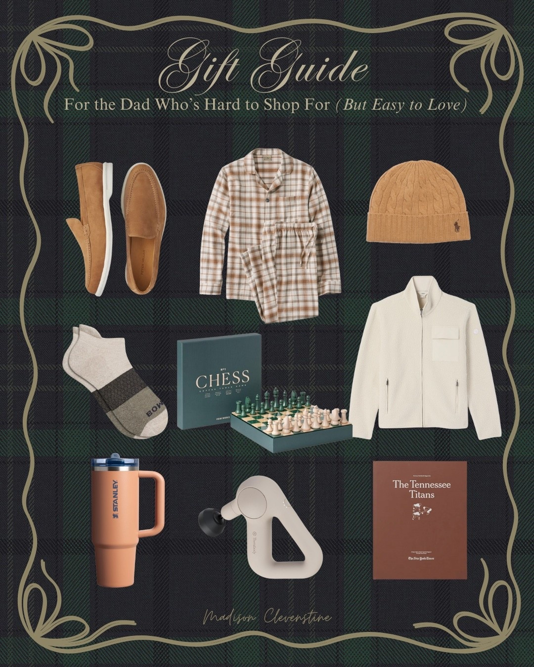 GIFTS FOR THE DAD WHO IS HARD TO SHOP FOR ✨

Holiday gifting is officially underway ✨🎁 Comment GIFT below and I’ll send the links straight to you 💌

I've rounded up my favorite finds for 2025 — cozy things for homebodies who prefer a quiet night in, little luxuries under $50, sweet gifts for kids, and thoughtful ideas for the guys who are impossible to shop for.

If you’re still building your list (or just want things that feel special without the overwhelm), let this gift guide be your new best friend.

Save this post to shop later, and follow for more holiday ideas, easy outfit inspo, and everyday cozy living.

#HolidayGiftGuide #GiftGuide2025

#LTKGiftGuide #LTKHoliday