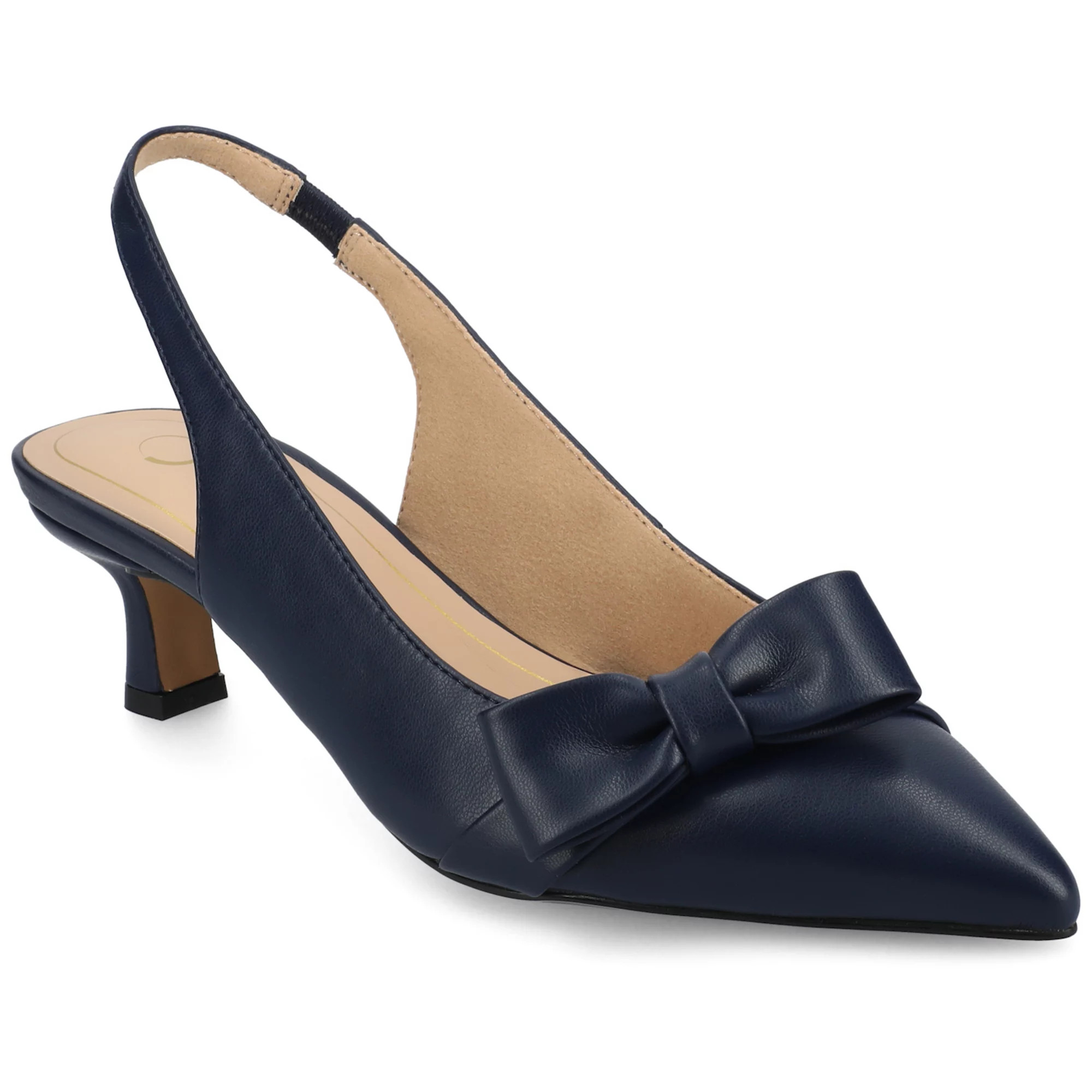 Journee Paloma Women's Sling Back Kitten Heel Pumps | Kohl's