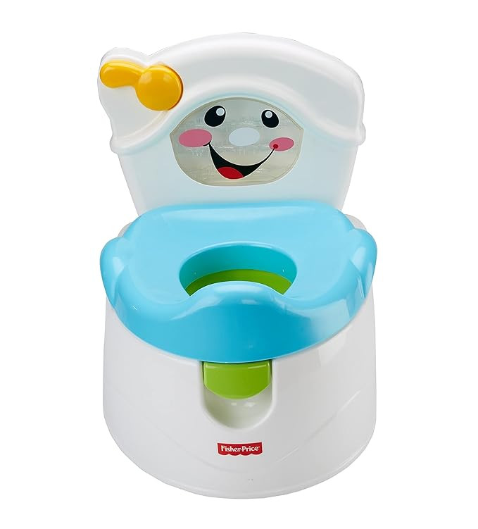 Fisher-Price Toddler Toilet Learn-To-Flush Potty Training Seat With Lights Sounds Phrases And Rem... | Amazon (US)