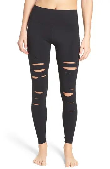 Women's Alo Ripped Airbrush Leggings | Nordstrom