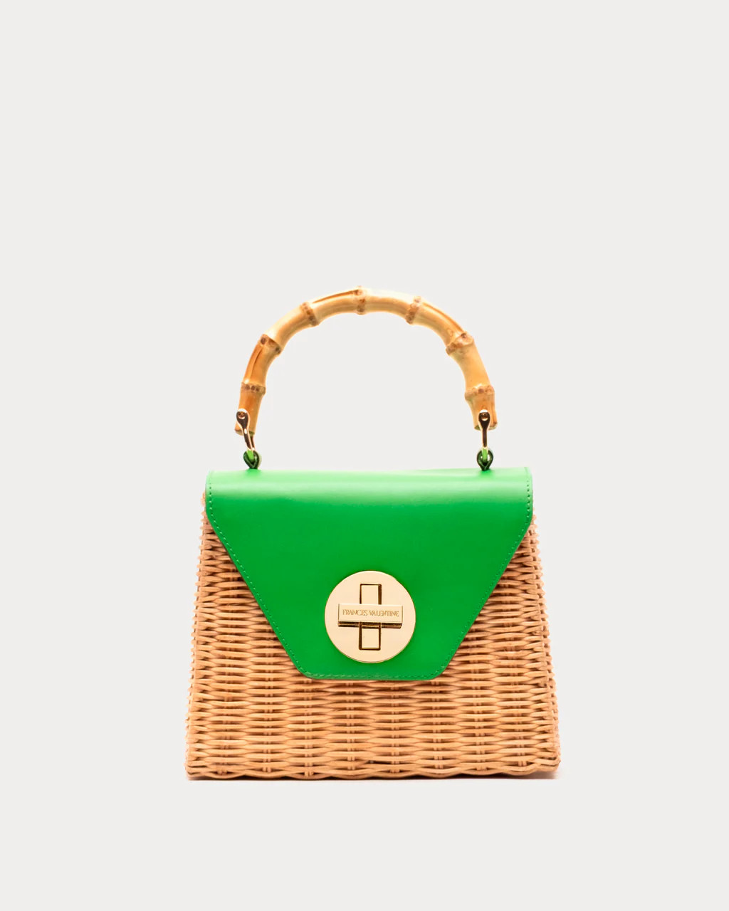 Mini Midge Basket - Green | Frances Valentine