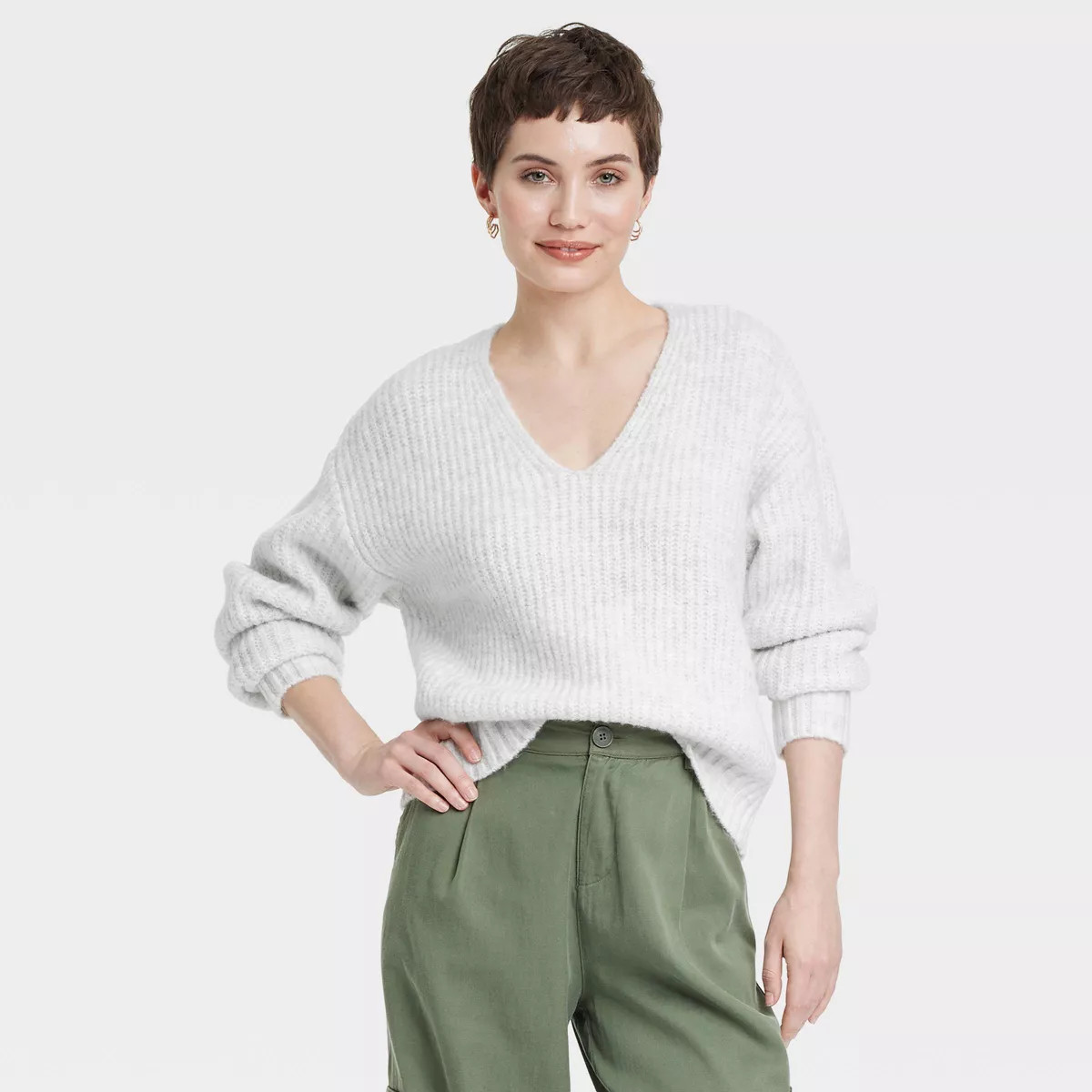 Women's V-Neck Pullover Sweater - Universal Thread™ | Target