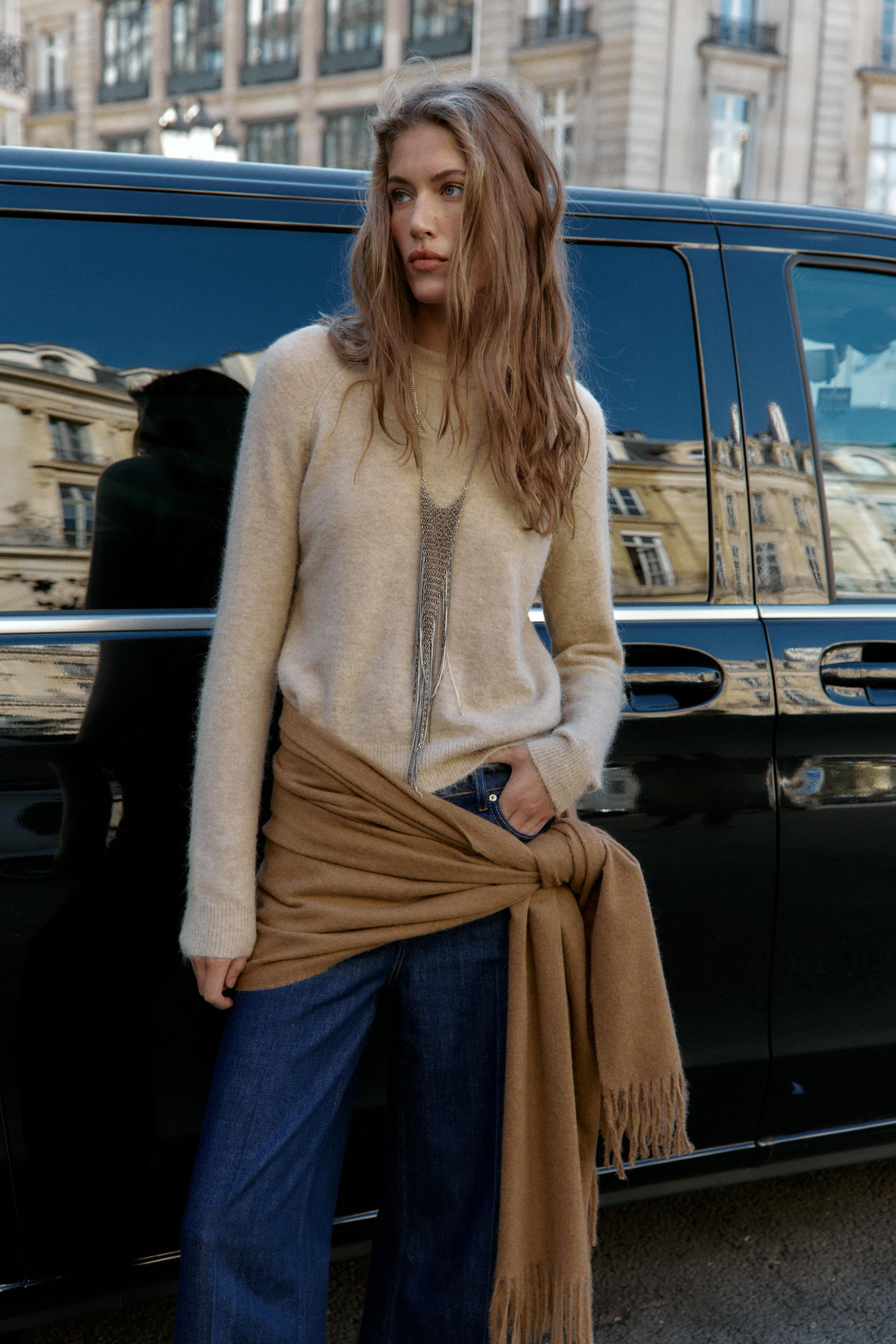 WOOL AND ALPACA SWEATER | Zara UK