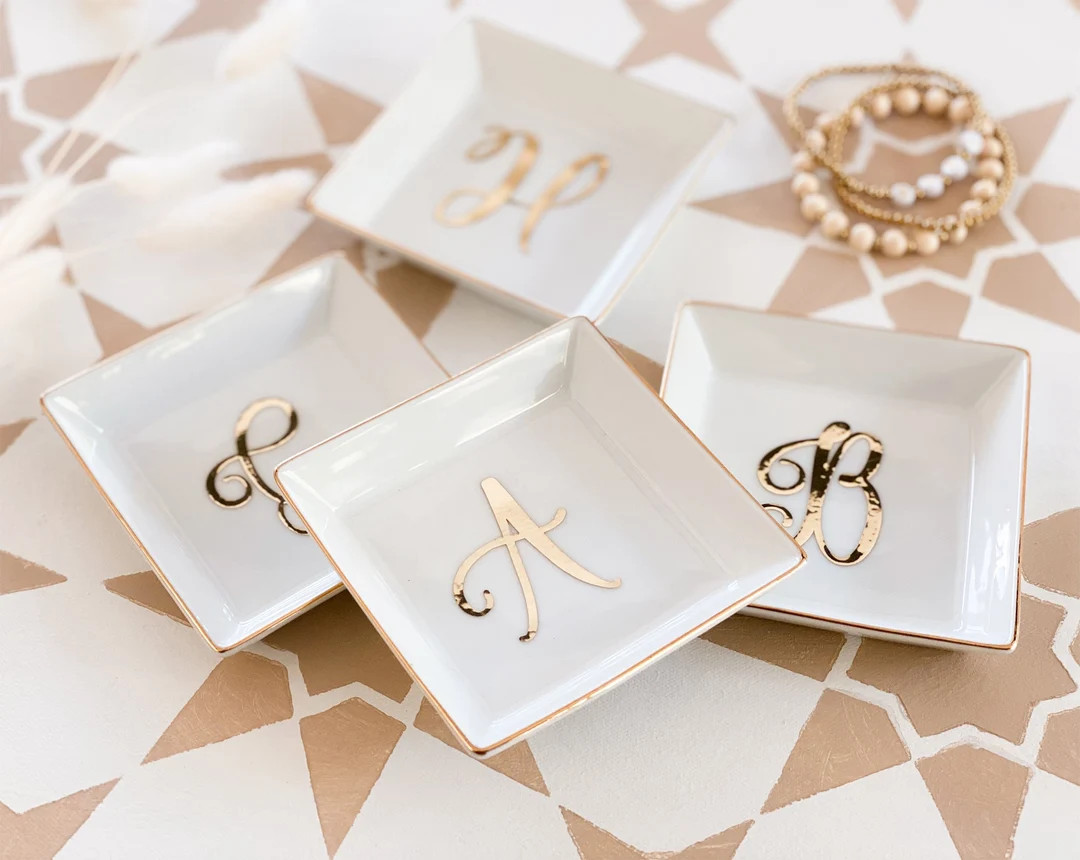 Bridesmaid Gift Ideas Jewelry Dish Personalized Ring Dish Personalized Bridesmaid Gifts for Bride... | Etsy (US)