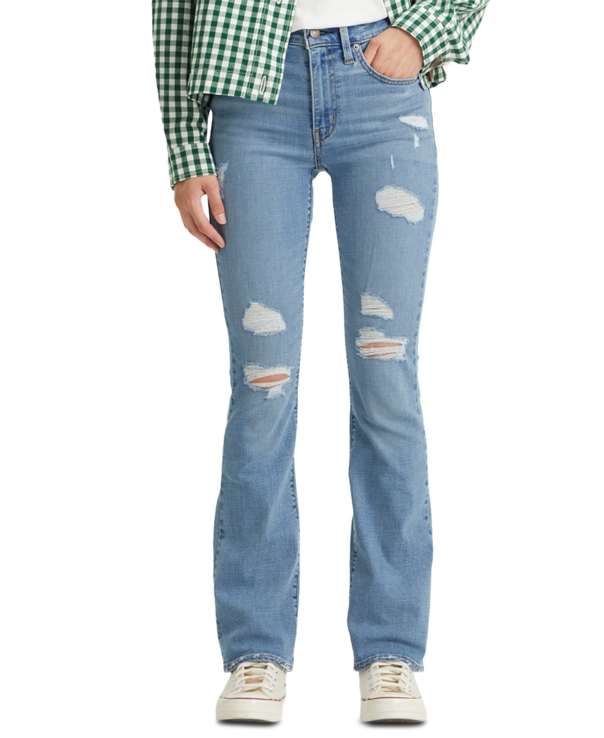 Levi's 725 High-Waist Bootcut Jeans | Macys (US)