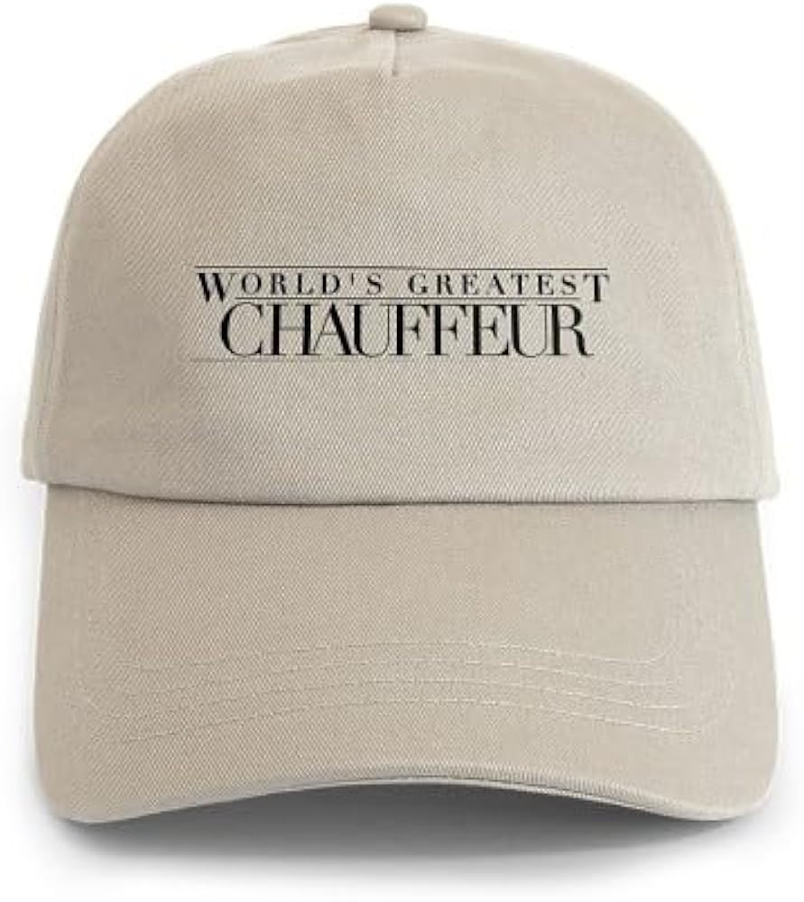CafePress Worlds Greatest Chauffeur Adjustable Baseball Cap | Amazon (US)