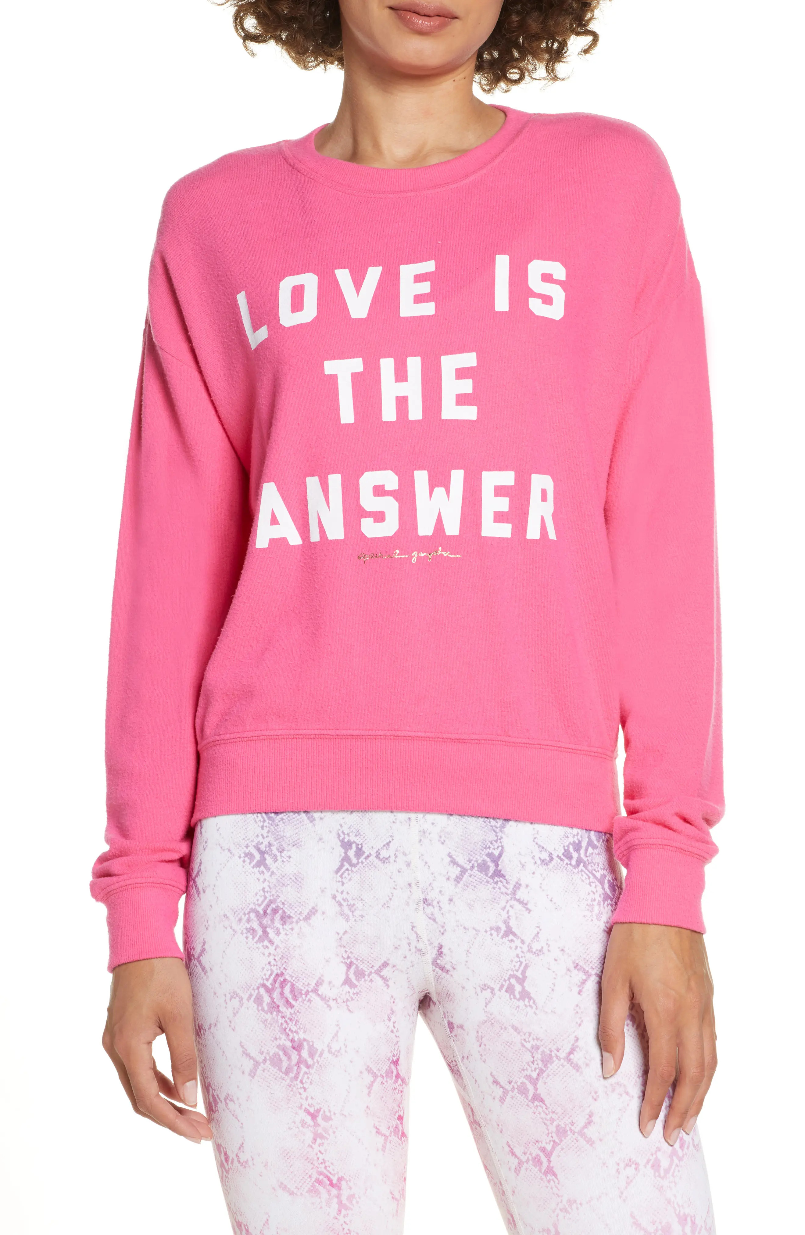 Women's Spiritual Gangster Love Malibu Crewneck Sweatshirt | Nordstrom