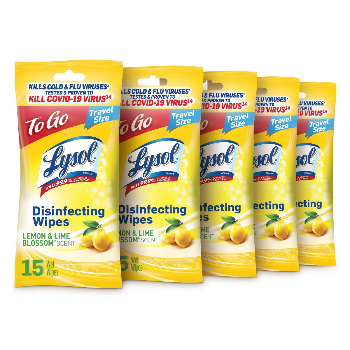 Lysol Lemon and Lime Blossom Disinfecting Wipes | Target