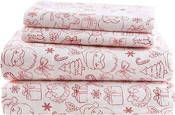 Intelligent Design Flannel Sheets Twin, Cozy Soft 100% Cotton Flannel Bedding, Printed Warm Twin ... | Amazon (US)