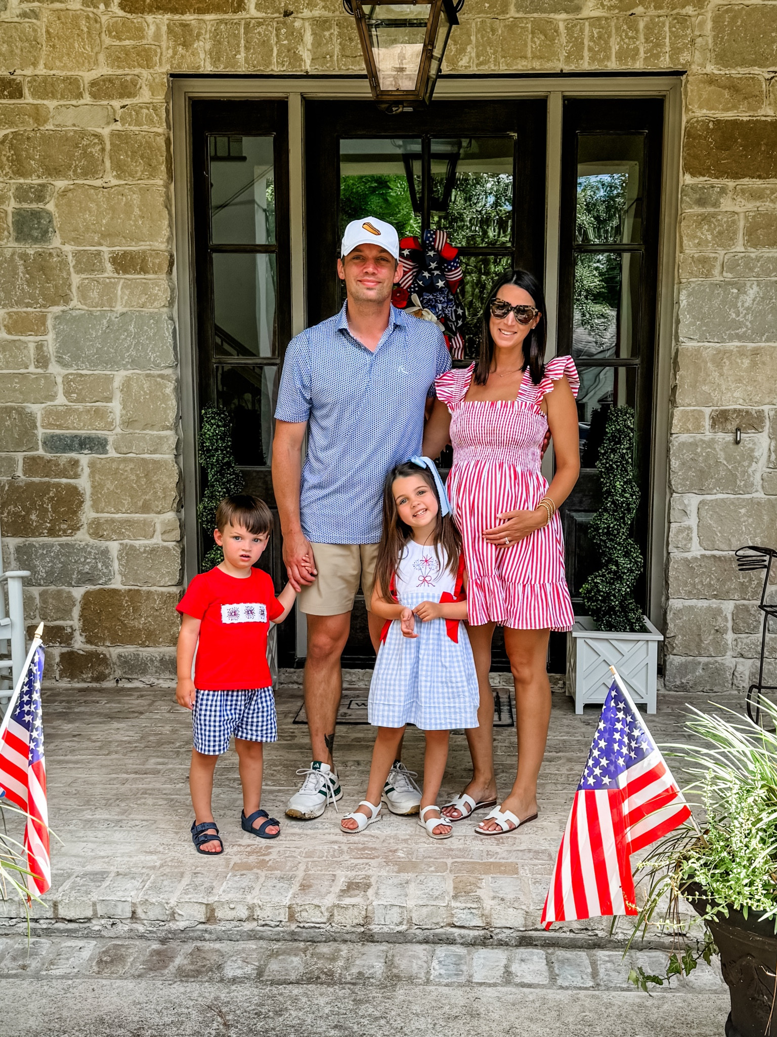 Happy 4th from our crew 🇺🇸 
My dress is on major sale and linked! 