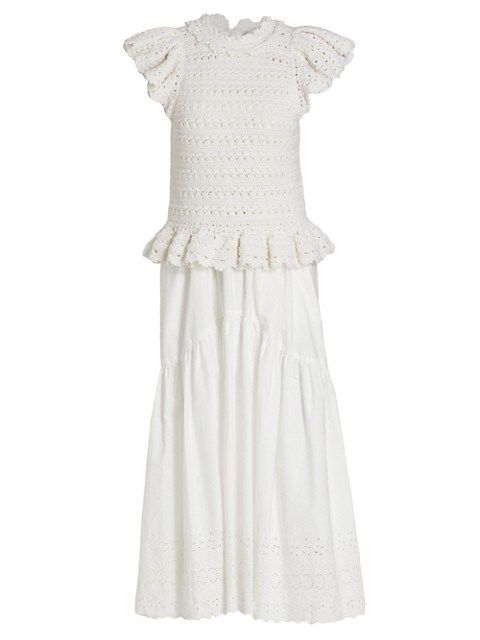 Rylee Crochet Dress | Saks Fifth Avenue